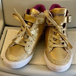 Disney D-signed Descendants 3 Gold Royalty High Top Shoes